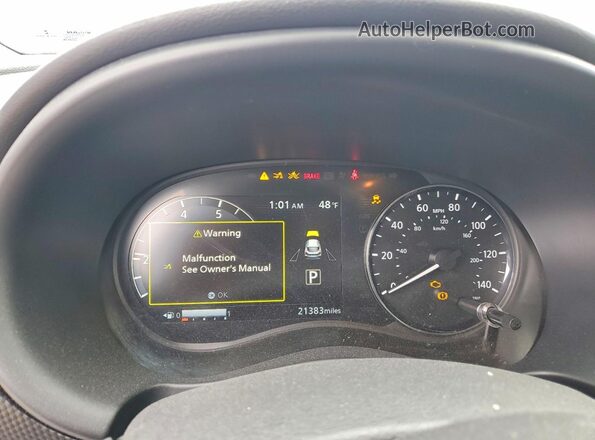 3N1CP5CV7PL526767 2023 NISSAN KICKS Синий Вид щитка приборов