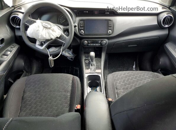 3N1CP5CV7SL507998 2025 NISSAN KICKS White Առջևի վահանակի տեսք