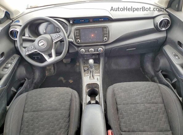 3N1CP5CV8PL473982 2023 NISSAN KICKS Синий Вид панели приборов