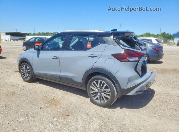 3N1CP5CV8PL520718 2023 NISSAN KICKS Gray Trasero izquierdo