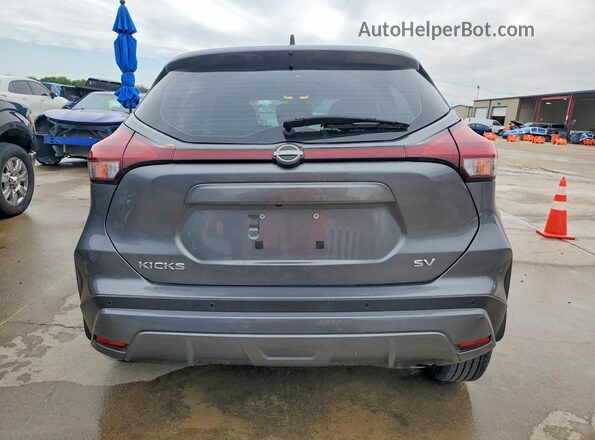 3N1CP5CV8RL473998 2024 NISSAN KICKS Gray Вид ззаду