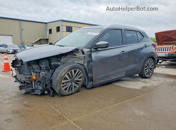 3N1CP5CV8RL473998 2024 NISSAN KICKS Gray Передня ліва чверть