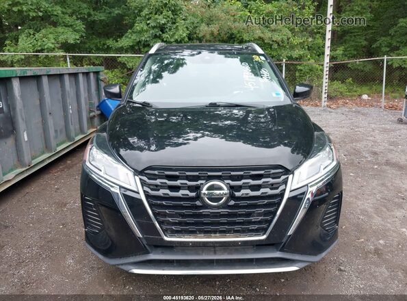 3N1CP5CV9ML510422 2021 NISSAN KICKS Black Widok z przodu