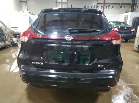3N1CP5CV9ML566554 2021 NISSAN KICKS Black Հետևի տեսք
