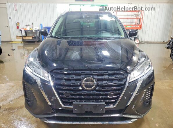 3N1CP5CV9ML566554 2021 NISSAN KICKS Black Դիմացի տեսք