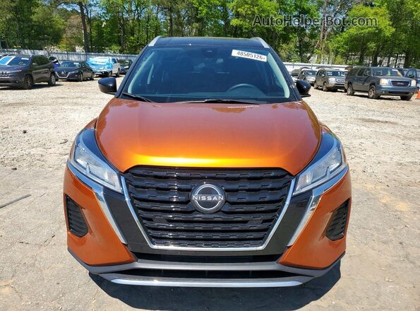 3N1CP5CV9RL516888 2024 NISSAN KICKS Orange Widok z przodu