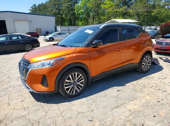3N1CP5CV9RL516888 2024 NISSAN KICKS Orange Przód lewy