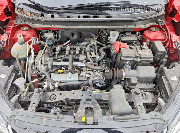 3N1CP5CVXRL496974 2024 NISSAN KICKS Red Вид задньої частини салону