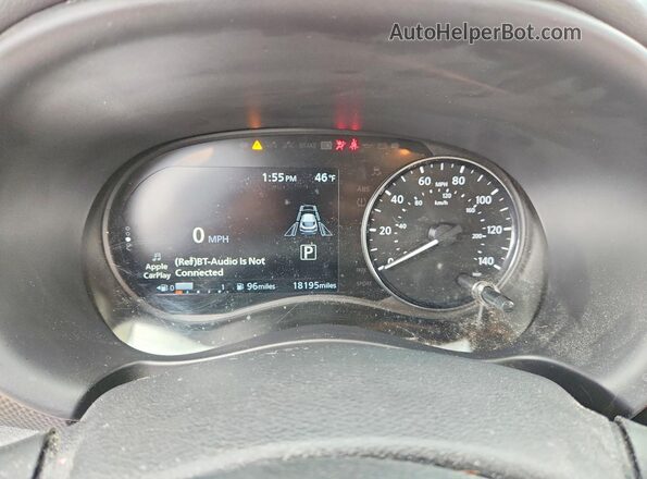 3N1CP5CVXRL496974 2024 NISSAN KICKS Red Вид щитка приладів