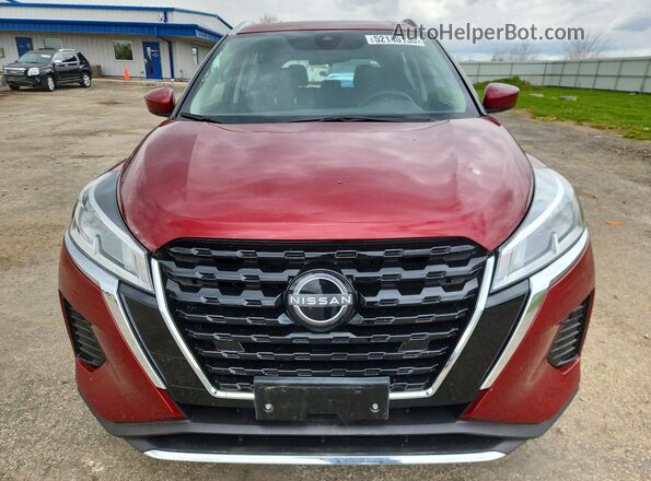 3N1CP5CVXRL496974 2024 NISSAN KICKS Red Вид спереду