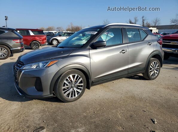 3N1CP5CVXRL571575 2024 NISSAN KICKS Gray Vista tres cuartos delantera izquierda