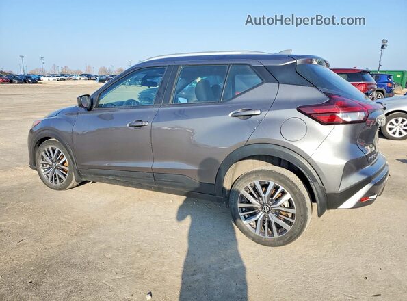 3N1CP5CVXRL571575 2024 NISSAN KICKS Gray Trasero izquierdo