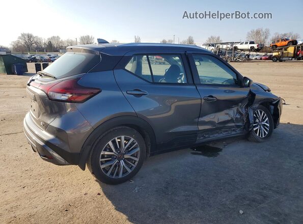 3N1CP5CVXRL571575 2024 NISSAN KICKS Gray Trasero derecho