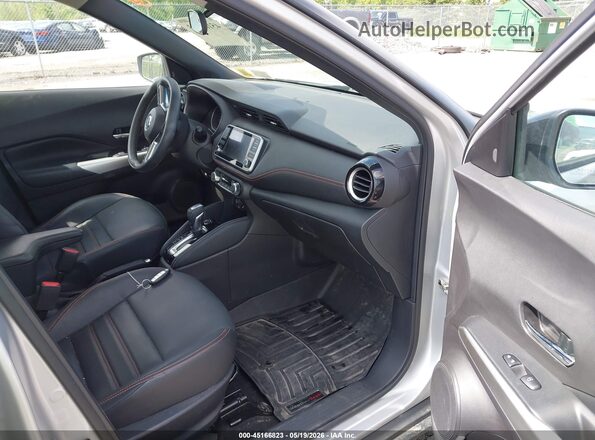 3N1CP5DV0LL533729 2020 NISSAN KICKS Silver Widok wnętrza z przodu