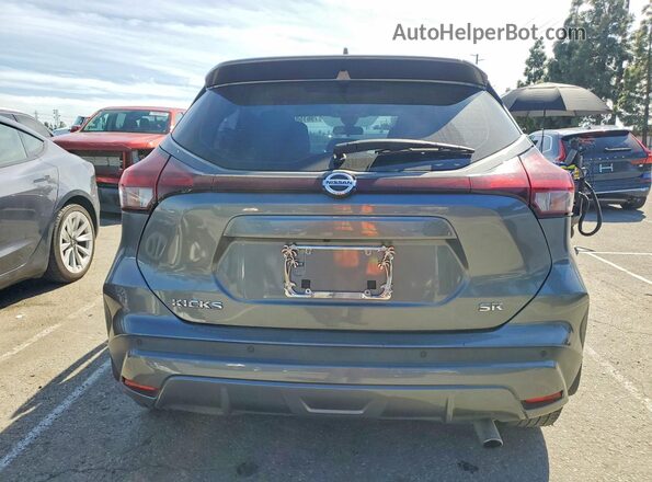 3N1CP5DV0ML491001 2021 NISSAN KICKS Серый Вид сзади