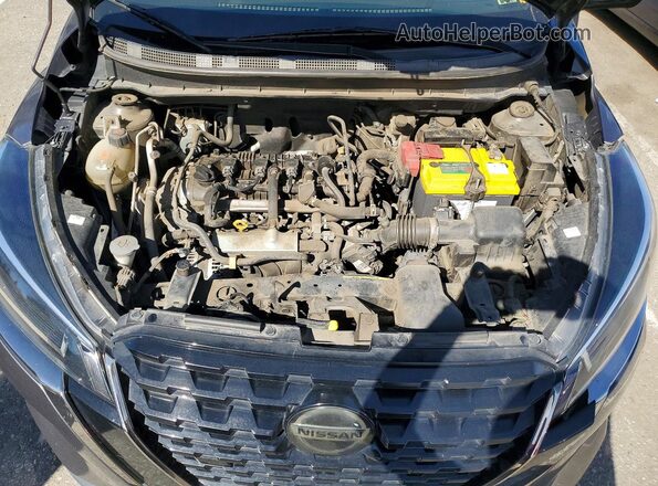 3N1CP5DV0ML491001 2021 NISSAN KICKS Серый Вид задней части салона