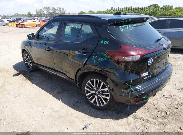 3N1CP5DV6ML541688 2021 NISSAN KICKS Черный Задняя левая четверть