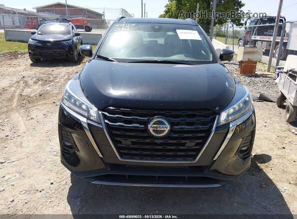 3N1CP5DV6ML541688 2021 NISSAN KICKS Черный Вид задней части салона