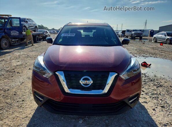 3N1CP5DV8LL533378 2020 NISSAN KICKS Красный Вид спереди