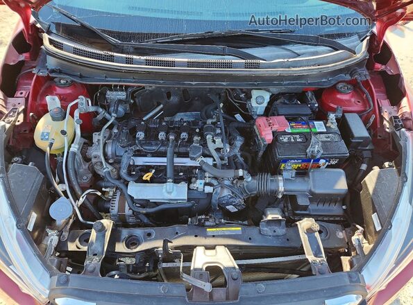 3N1CP5DV8LL533378 2020 NISSAN KICKS Красный Вид задней части салона