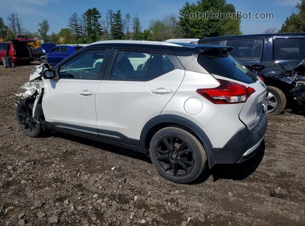3N1CP5DV8LL544445 2020 NISSAN KICKS White Trasero izquierdo