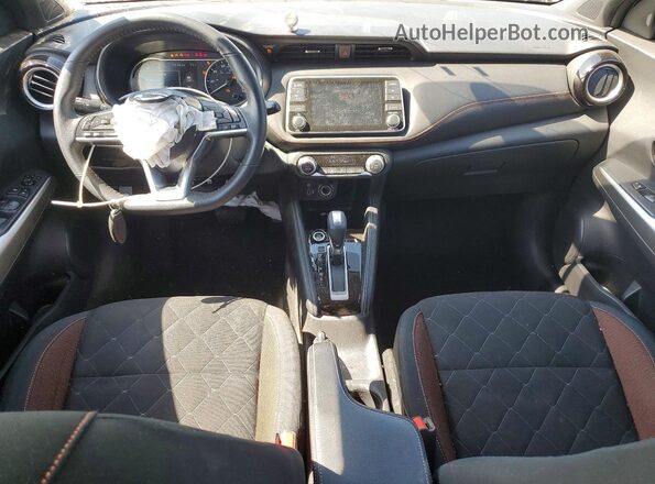 3N1CP5DV8LL544445 2020 NISSAN KICKS White Vista del salpicadero
