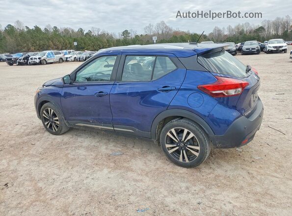 3N1CP5DV8LL579468 2020 NISSAN KICKS Blue Trasero izquierdo