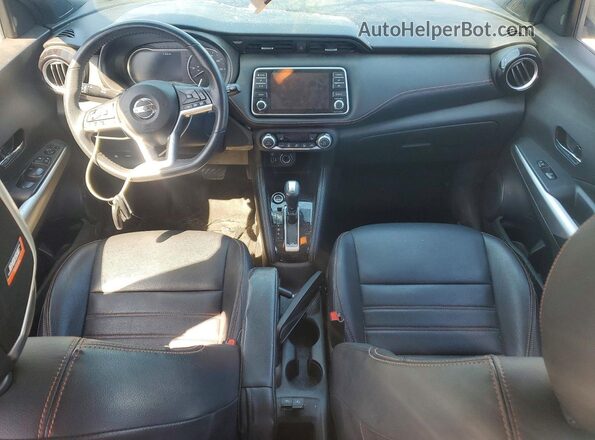 3N1CP5DV8LL579468 2020 NISSAN KICKS Blue Vista del salpicadero