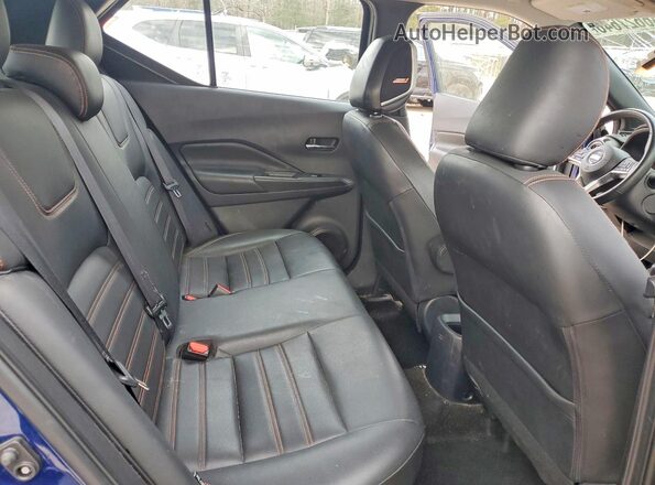 3N1CP5DV8LL579468 2020 NISSAN KICKS Blue Vista interior trasera