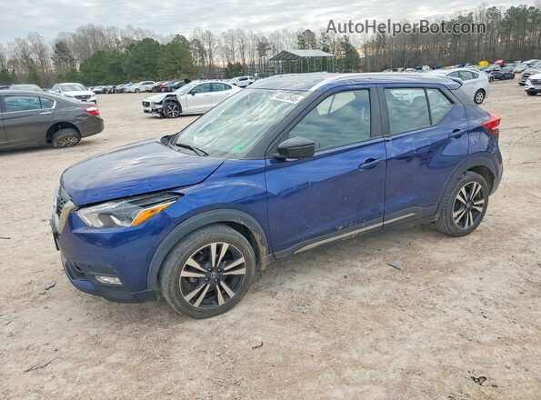 3N1CP5DV8LL579468 2020 NISSAN KICKS Blue Vista tres cuartos delantera izquierda