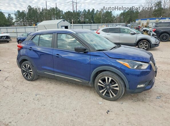 3N1CP5DV8LL579468 2020 NISSAN KICKS Blue Delantero derecho