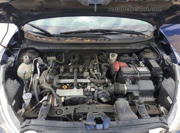 3N1CP5DV8LL579468 2020 NISSAN KICKS Blue Vista del compartimento del motor