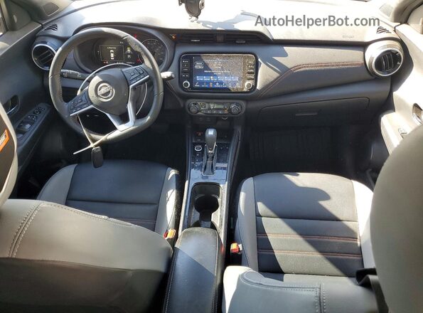 3N1CP5DV8PL489680 2023 NISSAN KICKS White Առջևի վահանակի տեսք
