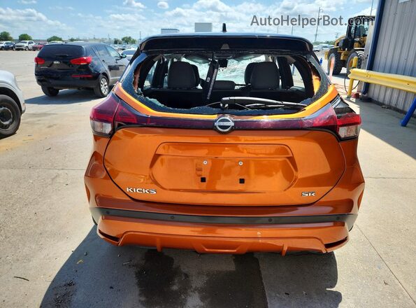 3N1CP5DV9PL497531 2023 NISSAN KICKS Оранжевый Вид сзади