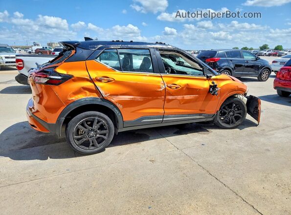 3N1CP5DV9PL497531 2023 NISSAN KICKS Оранжевый Задняя правая четверть
