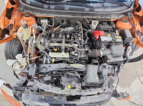 3N1CP5DV9PL497531 2023 NISSAN KICKS Оранжевый Вид подкапотного пространства
