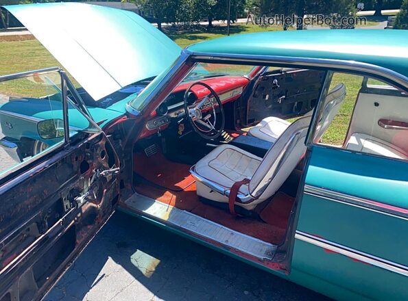 3N66Z150760 1963 FORD GALAXIE Синий Вид щитка приборов