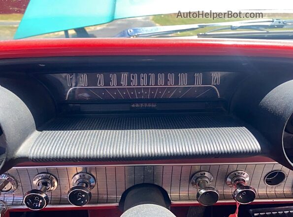 3N66Z150760 1963 FORD GALAXIE Синий Вид панели приборов