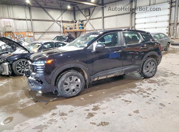 3N8AP6BA0SL413961 2025 NISSAN KICKS Black Առջևի ձախ երեք քառորդ տեսարան