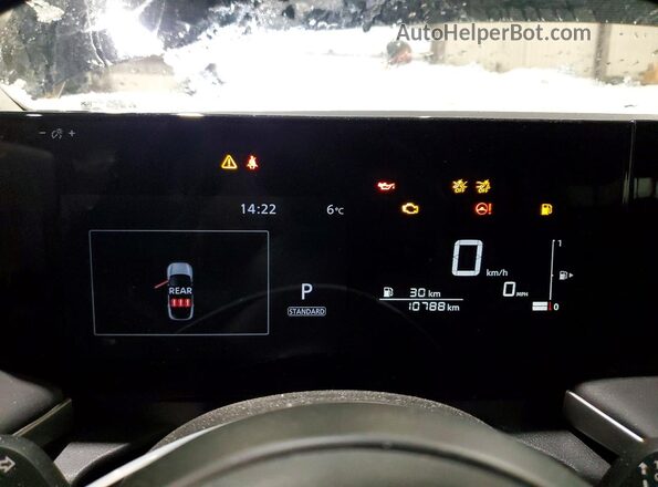 3N8AP6BA0SL413961 2025 NISSAN KICKS Black Սարքավորումների վահանակի տեսք