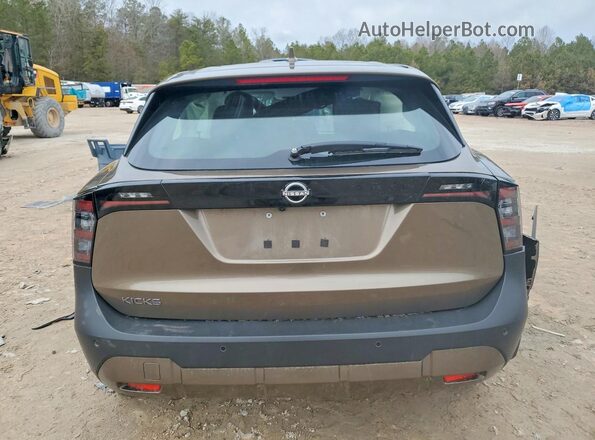 3N8AP6BA2SL389274 2025 NISSAN KICKS Brown Widok z tyłu