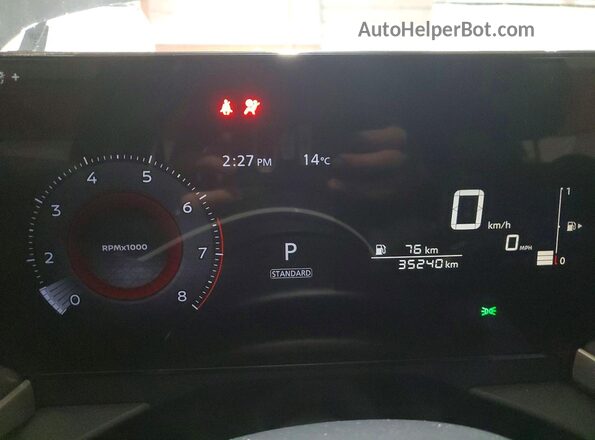 3N8AP6BB9SL408900 2025 NISSAN KICKS Черный Вид щитка приборов