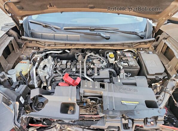 3N8AP6CA1SL439581 2025 NISSAN KICKS Brown Вид підкапотного простору