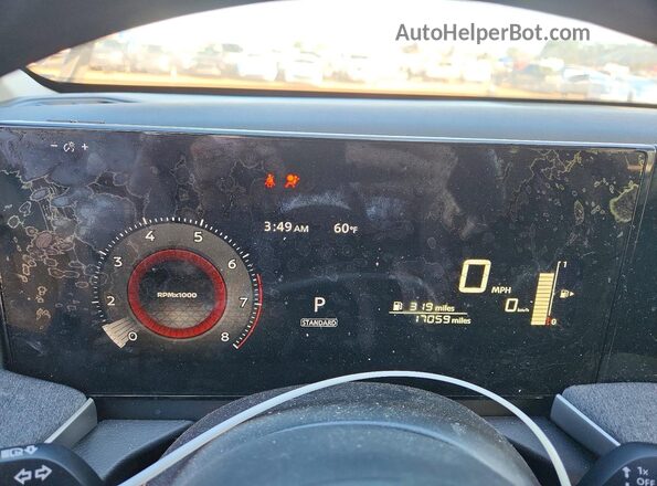 3N8AP6CA8SL396261 2025 NISSAN KICKS Gray Vista del cuadro de instrumentos