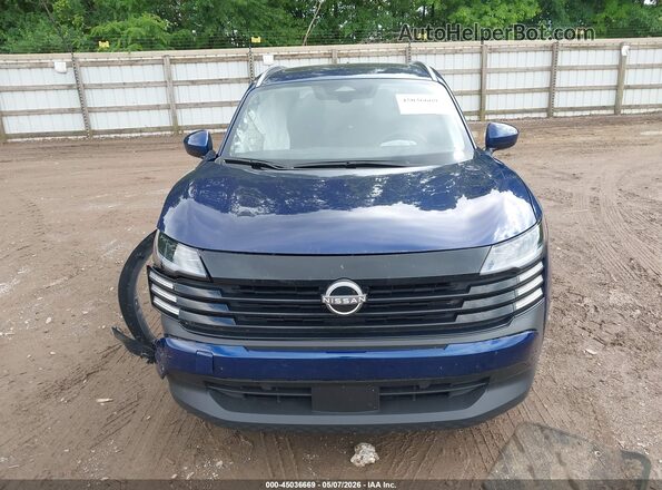 3N8AP6CAXSL302249 2025 NISSAN KICKS Синий Вид щитка приборов