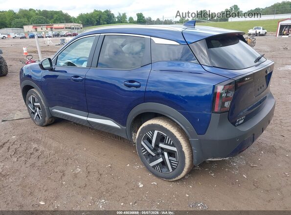 3N8AP6CAXSL302249 2025 NISSAN KICKS Синий Задняя левая четверть