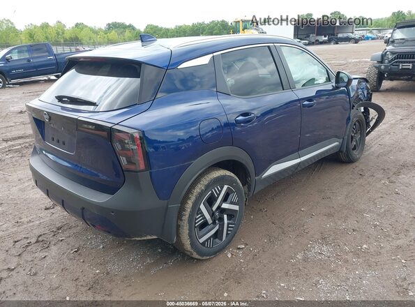 3N8AP6CAXSL302249 2025 NISSAN KICKS Синий Задняя правая четверть
