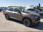 2025 Nissan Kicks Sv Intelligent Awd Brown vin: 3N8AP6CB1SL414639