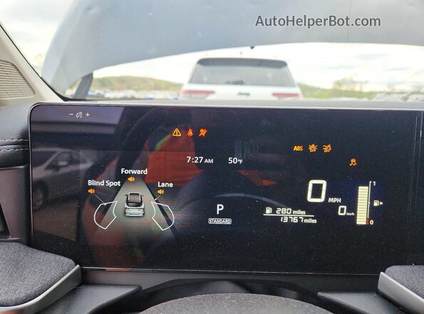 3N8AP6CB4SL426817 2025 NISSAN KICKS Черный Вид щитка приборов