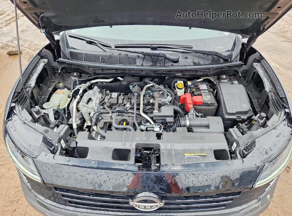 3N8AP6CB5SL425465 2025 NISSAN KICKS Gray Widok komory silnika